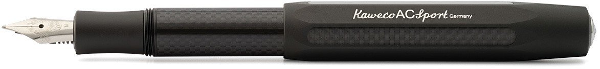 Ручка перьевая AC Sport B 1.1мм чёрный корпус с черными вставками