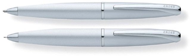 Набор Cross ATX: Шариковая ручка и механический карандаш, Matte Chrome