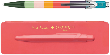 Ручка шариковая Carandache Office 849 Paul Smith Edition 3 Coral Pink M