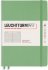 Записная книжка Leuchtturm A5 (в линейку), 251 стр., твердая обложка, пастельно-зеленая