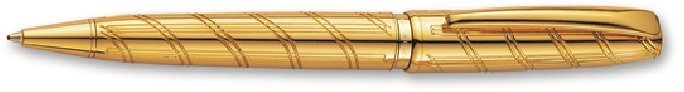 Шариковая ручка Pierre Cardin Wisdom, золото, спираль