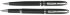 Набор: ручка шариковая и роллер Pierre Cardin Pen and Pen, черный лак