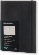 Еженедельник Moleskine CLASSIC WKNT XLARGE SOFT, A4, черный