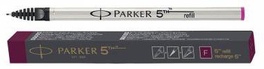 Стержень для ручки 5й пишущий узел Parker бордовый, тонкий