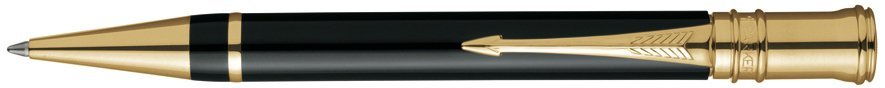 Шариковая ручка Parker Duofold K74 International, Black GT