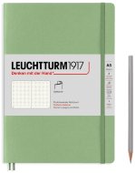 Записная книжка Leuchtturm А5 (в точку), 123 стр., мягкая обложка, пастельно-зеленая