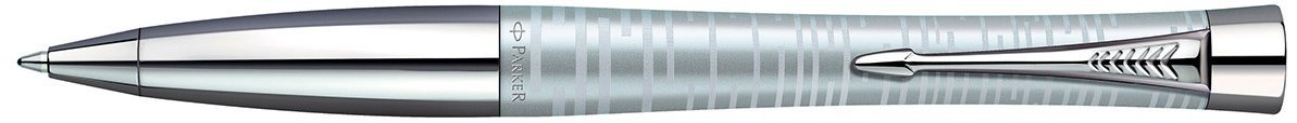 Шариковая ручка Parker Urban Premium 2014 Metallic Stripe (Vacumatic) K206, Silver-Blue СT