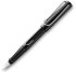 Комплект: Ручка перьевая Lamy Safari Черный, Записная книжка, мягкий переплет, А5, черный