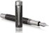 Перьевая ручка Parker Duofold Prestige Centennial F307, Black Chevron CT