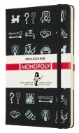Блокнот Moleskine Limited Edition MONOPOLY Large, линейка Icons