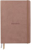 Записная книжка Rhodiarama Goalbook Creation в твердой обложке, A5, без линовки, 200 г, Rosewood розовое дерево