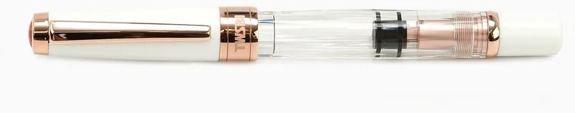 Ручка перьевая TWSBI Diamond 580 RG II Fountain Pen белый