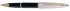 Ручка-роллер Waterman Carene Deluxe, Black GT