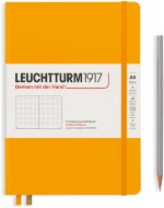 Записная книжка Leuchtturm Rising Colours А5 (в точку), 123 стр., мягкая обложка, теплый желтый