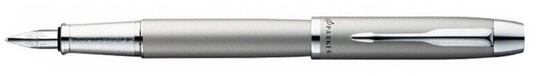 Перьевая ручка Parker I.M. Metal F221, Silver Chrome CT