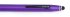 Шариковая ручка Cross Tech2 со стилусом Metallic Purple