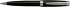 Набор Pierre Cardin шариковая ручка Luxor и пьезо зажигалка черный лак, хром