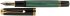 Перьевая ручка Pelikan Souveraen M 1000, черный/зеленый, подарочная коробка