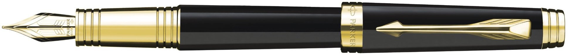 Перьевая ручка Parker Premier Laque F560 Black GT