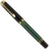 Перьевая ручка Pelikan Souveraen M 400, черный зеленый, подарочная коробка