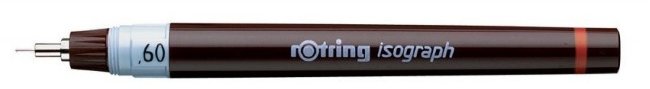 Изограф Rotring 1903493 0.6 мм, корпус бордовый Изограф Rotring 1903493 0.6 мм, корпус бордовый