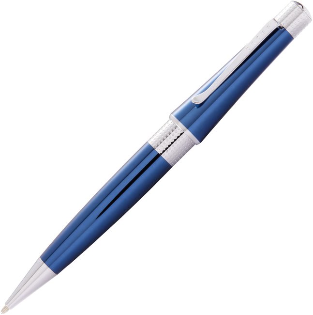 Шариковая ручка Cross Beverly Cobalt Blue lacquer AT0492-29 Шариковая ручка Cross Beverly Cobalt Blue lacquer AT0492-29