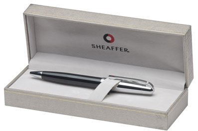 Шариковая ручка Sheaffer 500 Gloss Black Cap Barrel CT Шариковая ручка Sheaffer 500 Gloss Black Cap Barrel CT