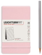 Блокнот Leuchtturm Reporter Notepad Pocket (в линейку), 188 стр., твердая обложка, розовый