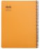 Тетрадь Rhodia 4 Colors Book на спирали, A4+, клетка, с разделителями, 80 г, черный