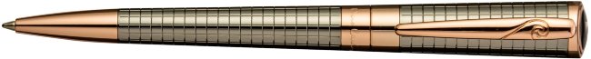 Шариковая ручка Pierre Cardin Elegant оружейный хром, розовое золото