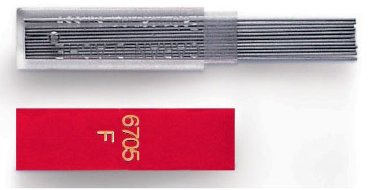 Грифели Carandache Leads для механических карандашей 0.5мм, туба (12шт)