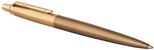 Шариковая ручка Parker Jotter Premium K177, West End Gold Brushed GT