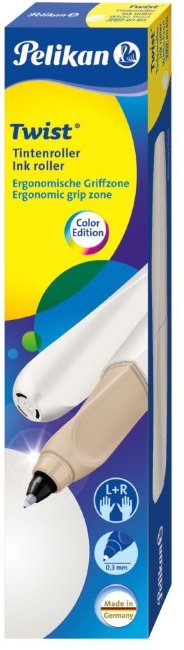 Роллер Pelikan Office Twist Classy Neutral R457, белый жемчуг Роллер Pelikan Office Twist Classy Neutral R457, белый жемчуг