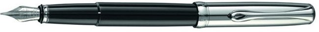 Перьевая ручка Diplomat Excellence Black Chrome