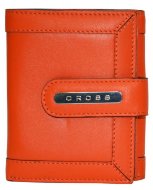 Бумажник Cross Nappa Natural кожаный женский малый Orange