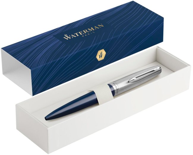 Ручка шариковая Waterman Embleme Blue CT Ручка шариковая Waterman Embleme Blue CT