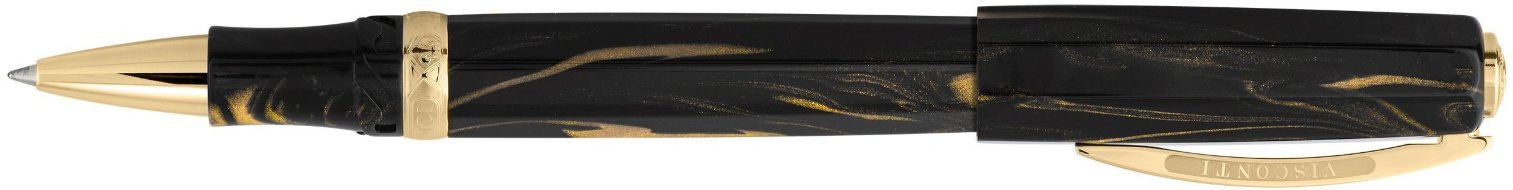 Ручка-роллер Visconti Medici Golden Black