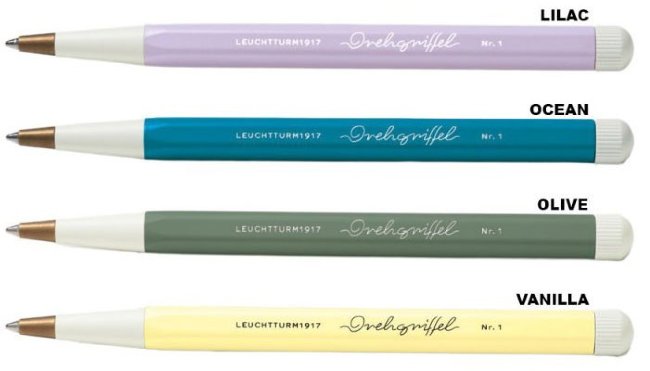 Шариковая ручка Leuchtturm Drehgriffel Nr.1 Vanilla Шариковая ручка Leuchtturm Drehgriffel Nr.1 Vanilla