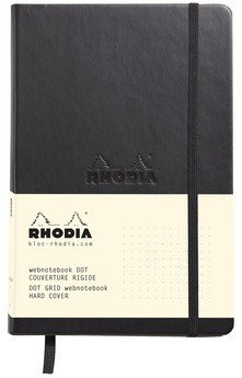 Записная книжка Rhodia Webnotebook в твердой обложке, A5, точка, 90 г ...