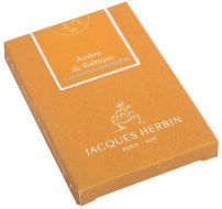 Картриджи для перьевых ручек Herbin Prestige, Ambre de Baltique Желто-коричневый, 7 шт.