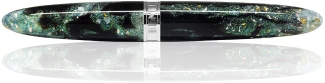 Перьевая ручка BENU Minima Mystical Green Silver