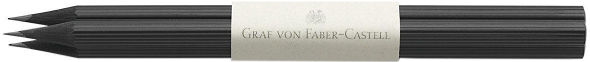 Набор: 3 карандаша Graf von Faber-Castell, черные