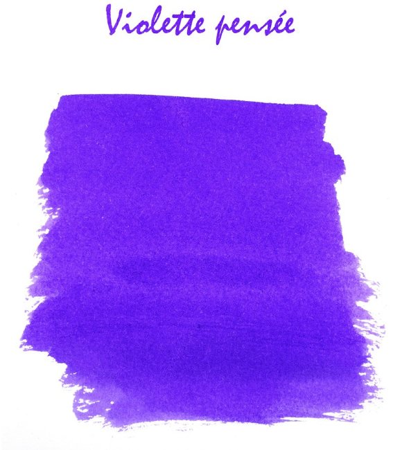 Картриджи для перьевых ручек Herbin, Violette pensée сине-лиловый, 6 шт Картриджи для перьевых ручек Herbin, Violette pensée сине-лиловый, 6 шт