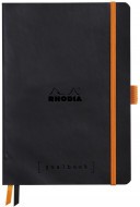 Записная книжка Rhodiarama Goalbook в мягкой обложке, A5, точка, 90 г, Black Черный