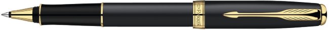 Ручка-роллер Parker Sonnet T528, Matte Black GT Ручка-роллер Parker Sonnet T528, Matte Black GT