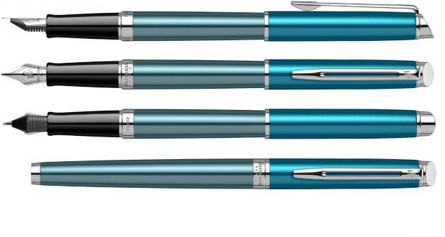 Перьевая ручка Waterman Hemisphere Sea Blue F