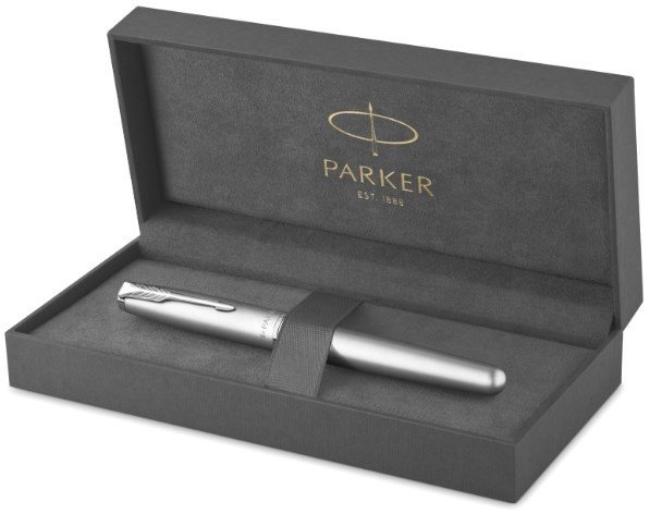 Ручка роллер Parker Sonnet Essential T546 (2146875) St. Steel SB CT (F) Ручка роллер Parker Sonnet Essential T546 (2146875) St. Steel SB CT (F)