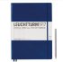 Записная книжка Leuchtturm Master Slim A4+ (в точку), 123 стр., твердая обложка, темно-синяя