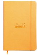 Записная книжка Rhodia Webnotebook в твердой обложке, A5, точка, 90 г, оранжевый