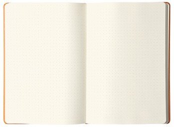 Записная книжка Rhodia Webnotebook в твердой обложке, A5, точка, 90 г, оранжевый Записная книжка Rhodia Webnotebook в твердой обложке, A5, точка, 90 г, оранжевый